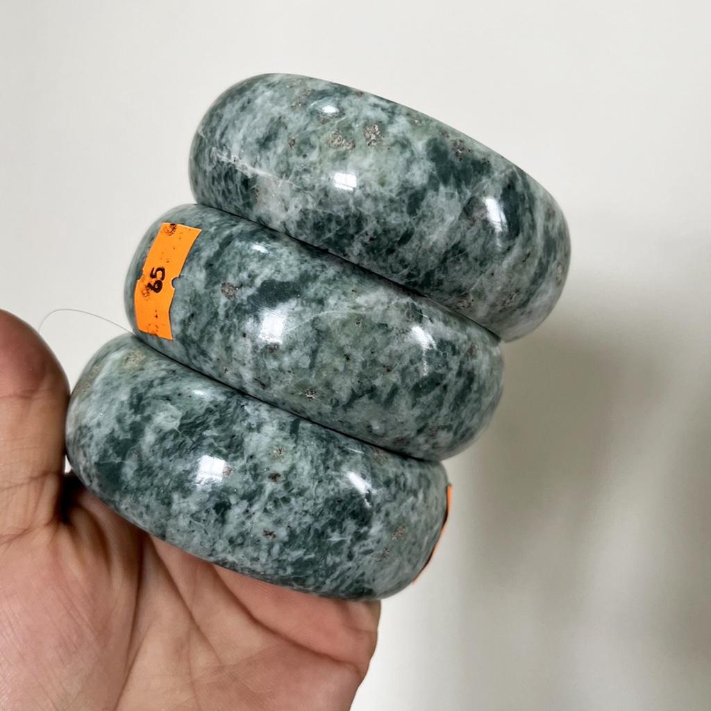 Vòng tay đá thật cho nam bản cao 3 cm cho mệnh Hỏa và Mộc NHIỀU SIZE