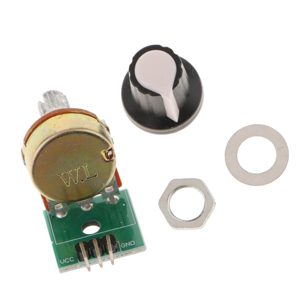 Phép Màu Sáng 10K Keyes Chiết Áp Mô Đun Điều Khiển 6 Mm Arduino Raspberry Pi Từ Thông
