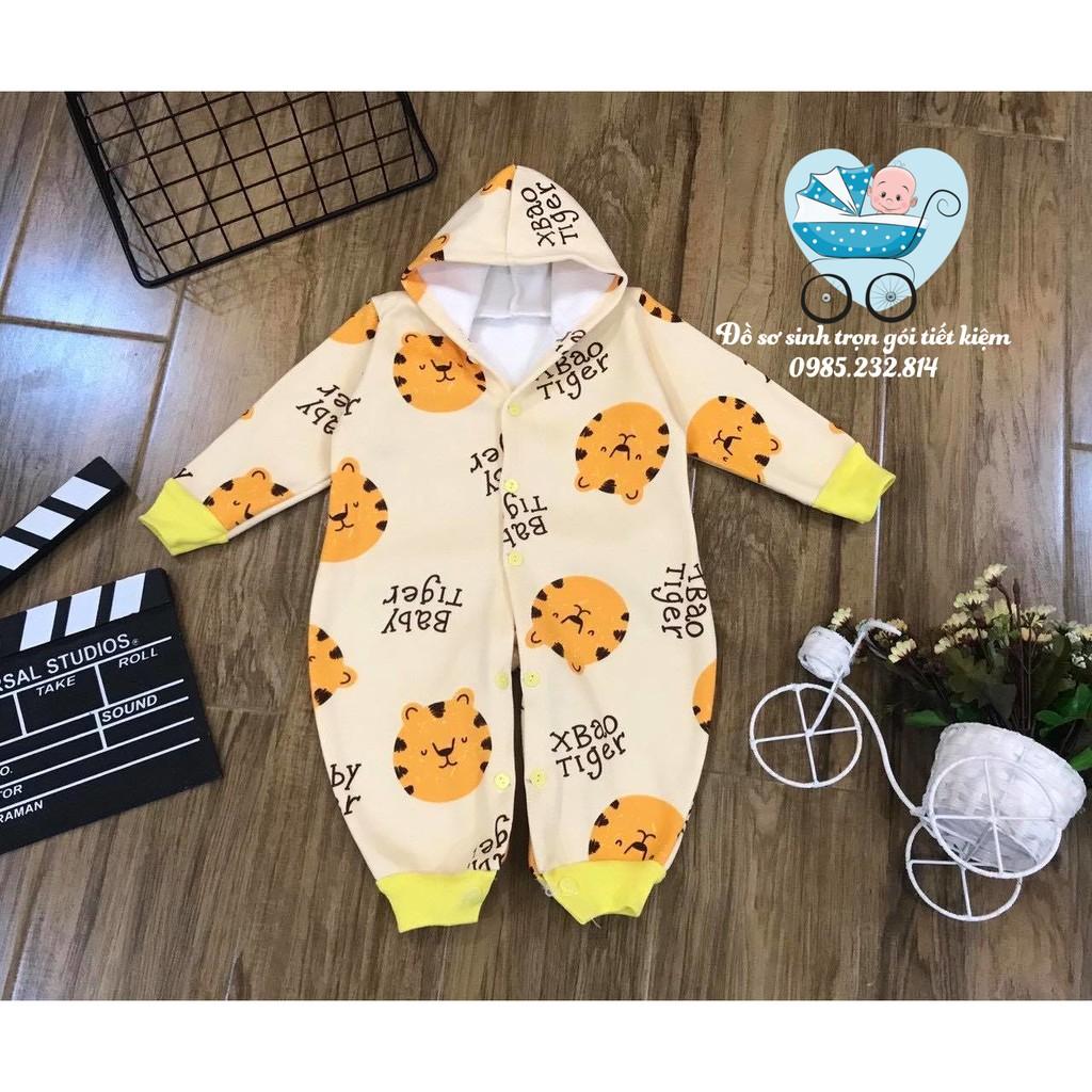 BODY LÔNG LÓT NỈ CÓ MŨ SIZE 4-10KG