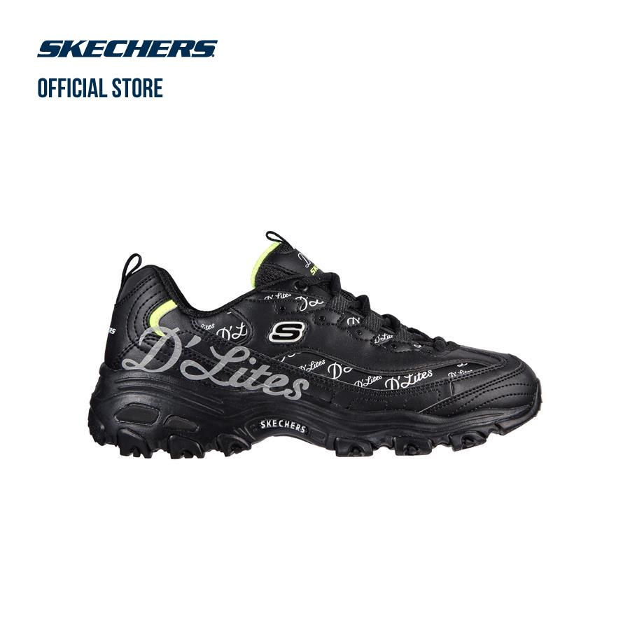 Giày sneaker nữ Skechers D'Lites - 149627-BKWL