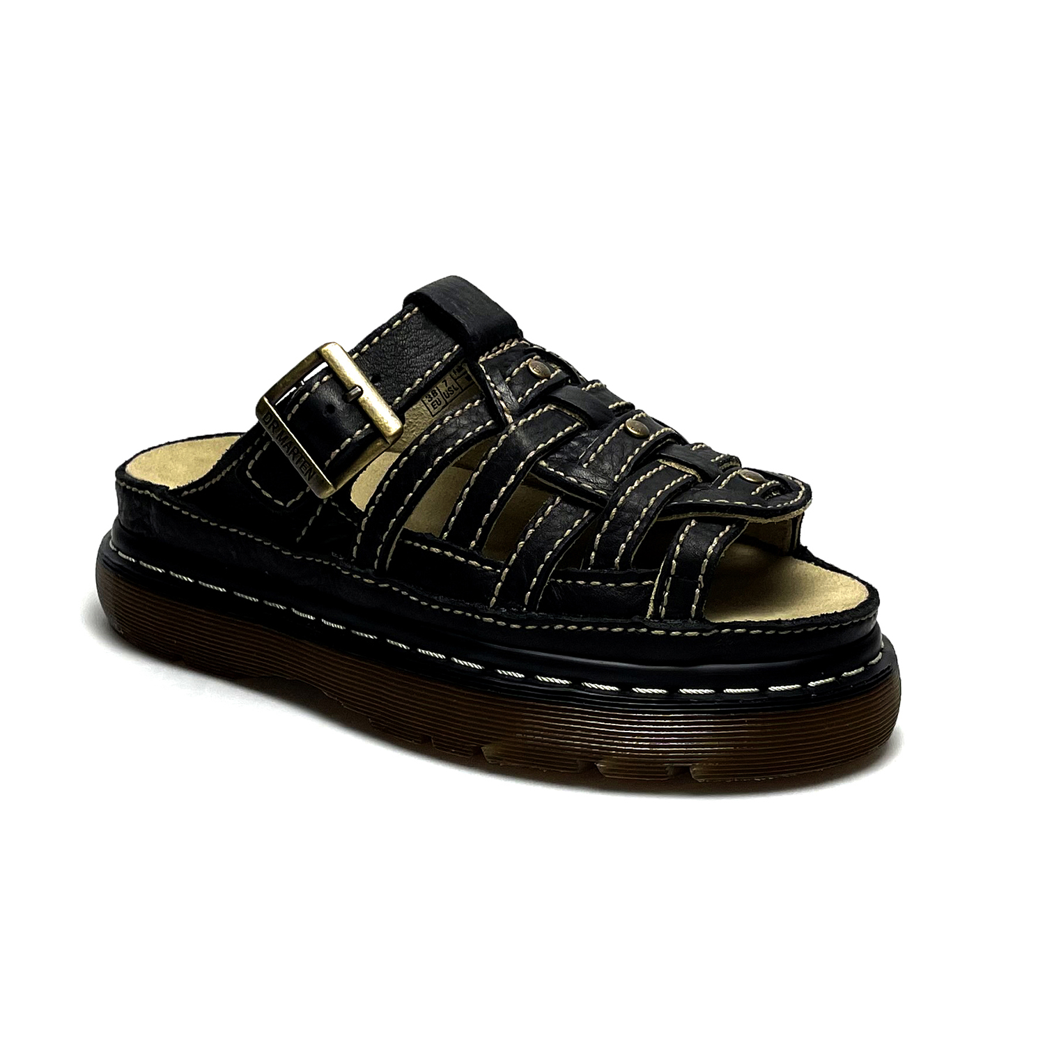 Dép doctor 2015 Da Bò Thật Đế Đúc Cao 5cm Bền Đẹp Ma Sát Tốt Chống Nước Đi Êm Chân Thoải Mái Tự Tin - D2015