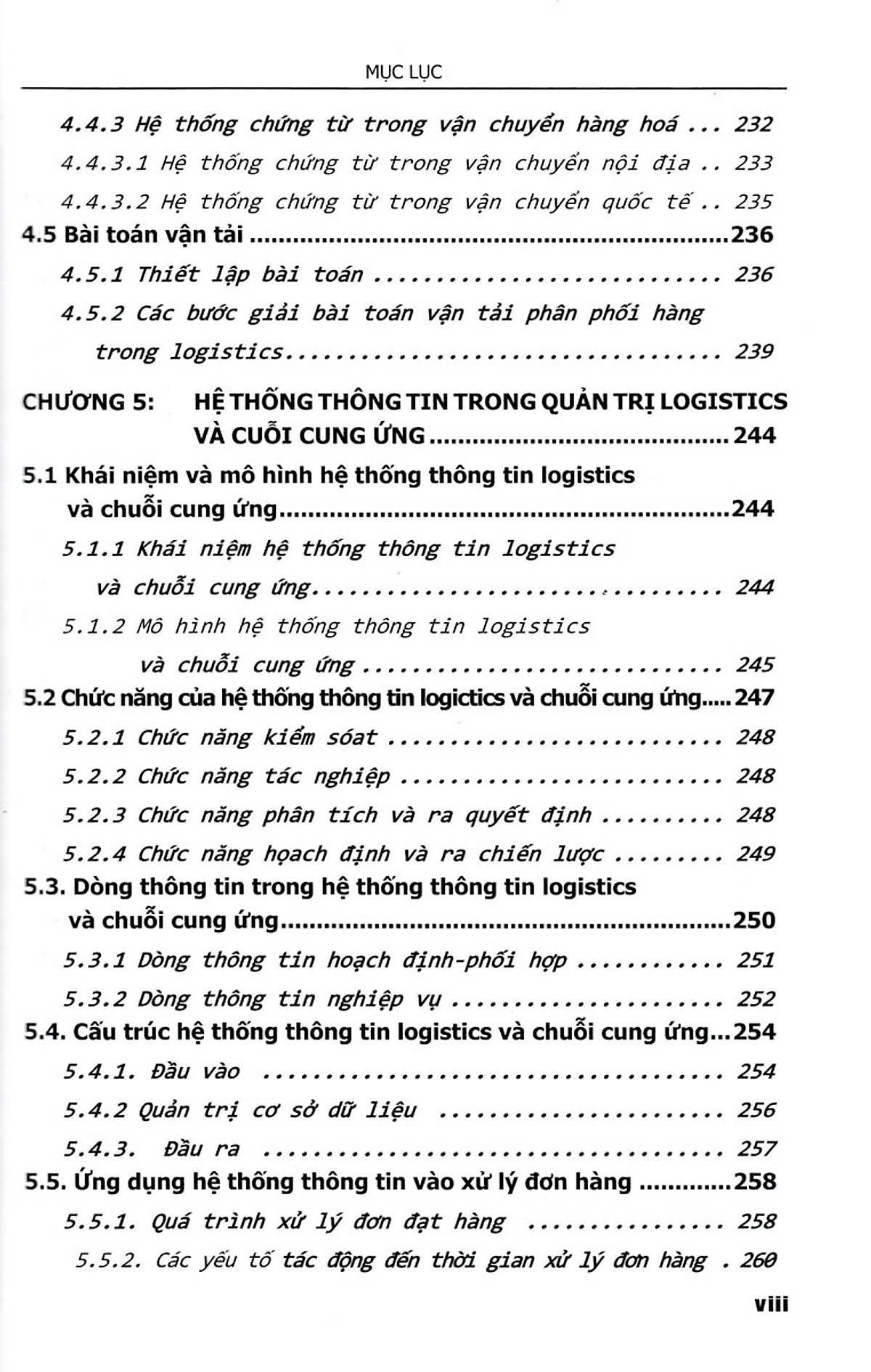 Quản trị logistics và chuỗi cung ứng