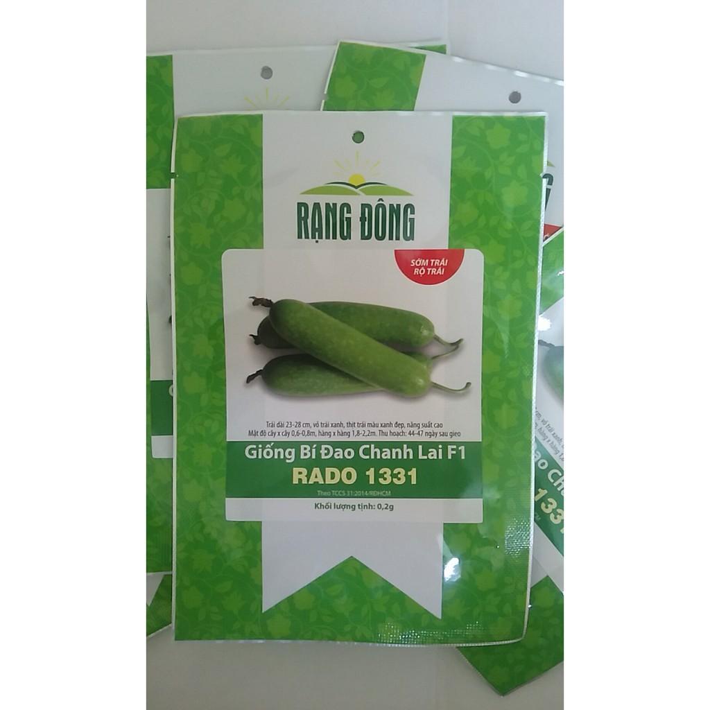 Hạt giống Bí Đao Chanh, Bí Ngồi Xanh F1 10 hạt