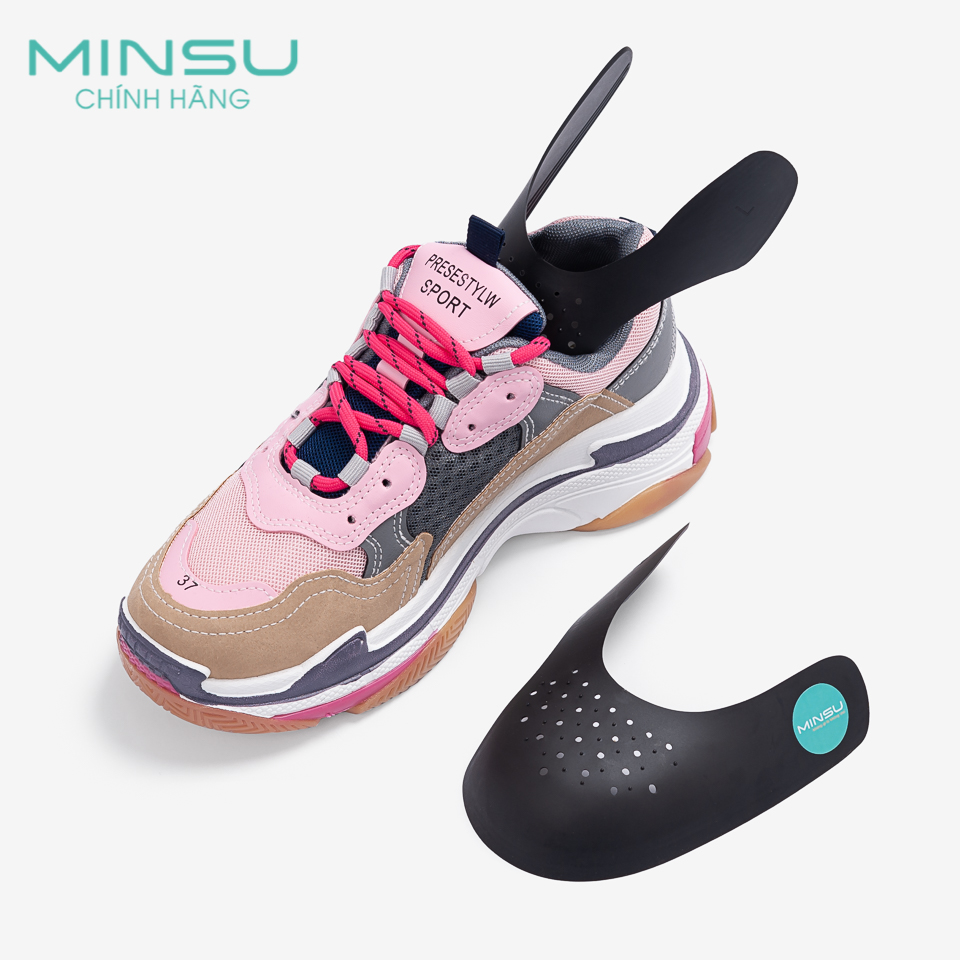 Cặp Lót Bảo Vệ Mũi Giày Shoe Shield MINSU M2313 Độn Chống Nhăn, Giữ Form Dáng Mũi Giày Thể Thao Sneaker