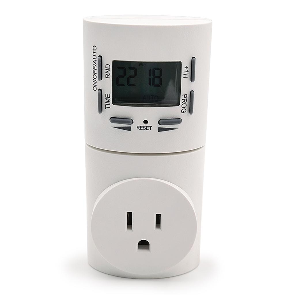 Indoor Programmable Digital Timer socket Home Appliance- US Standard