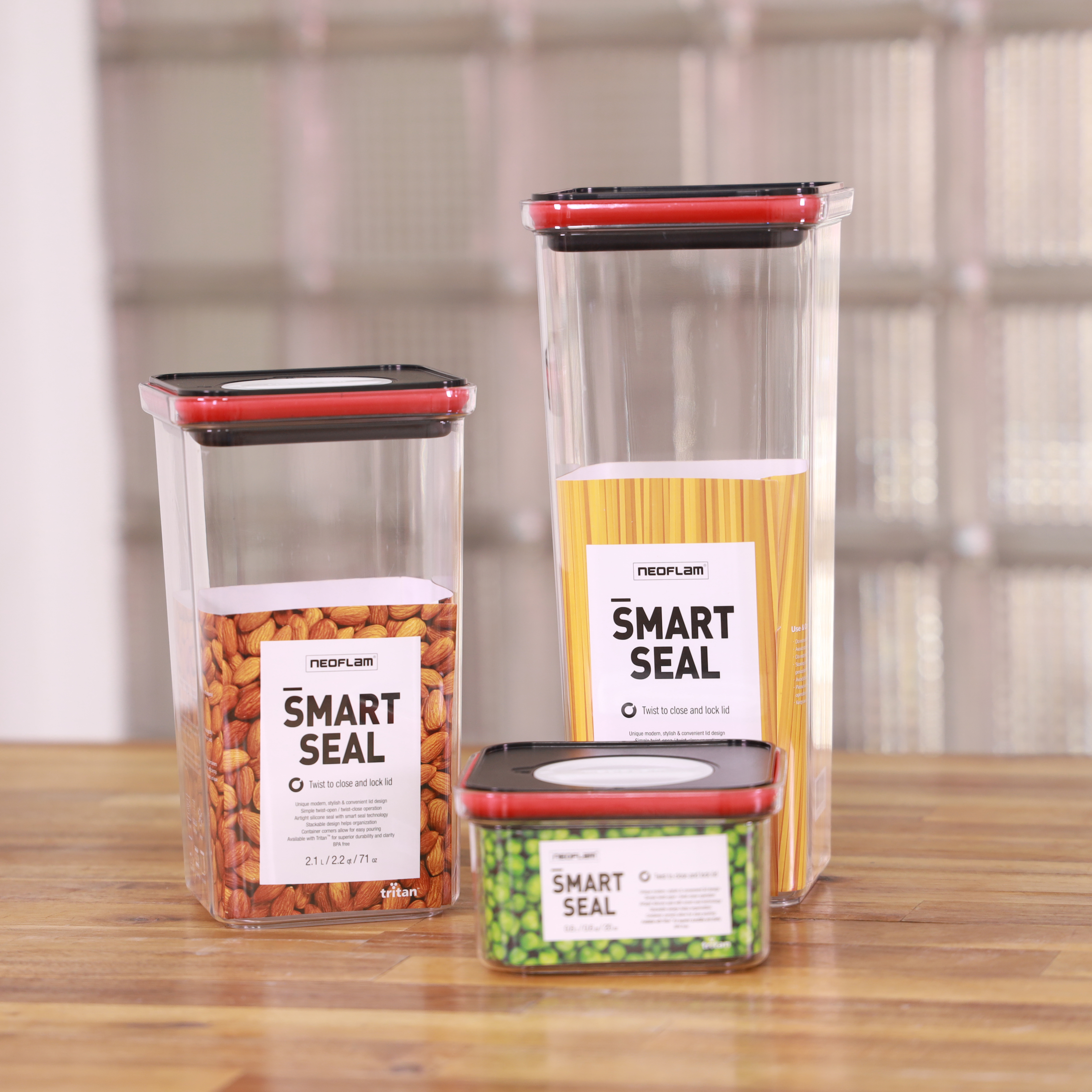Bộ 3 hộp vuông Smart Seal