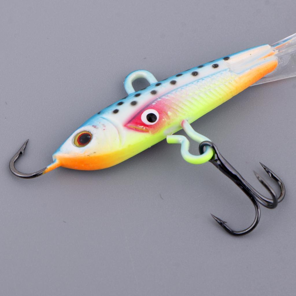 Outdoor Fishing Lure Hard Bait Decoy Jig Hook
