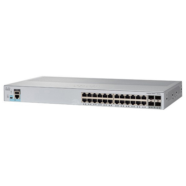 Switch Cisco WS-C2960L-24TS-AP 24 port GigE 4 x 1G SFP Lan Lite - Hàng nhập khẩu