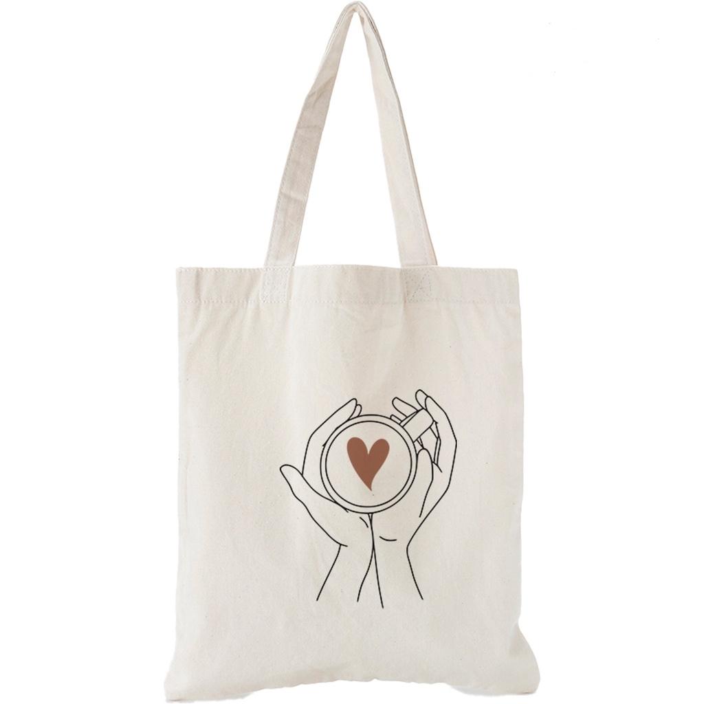 Túi vải Canvas Trương Gia Túi Vải - Túi Canvas bộ sưu tập black and brown nhiều kích thước