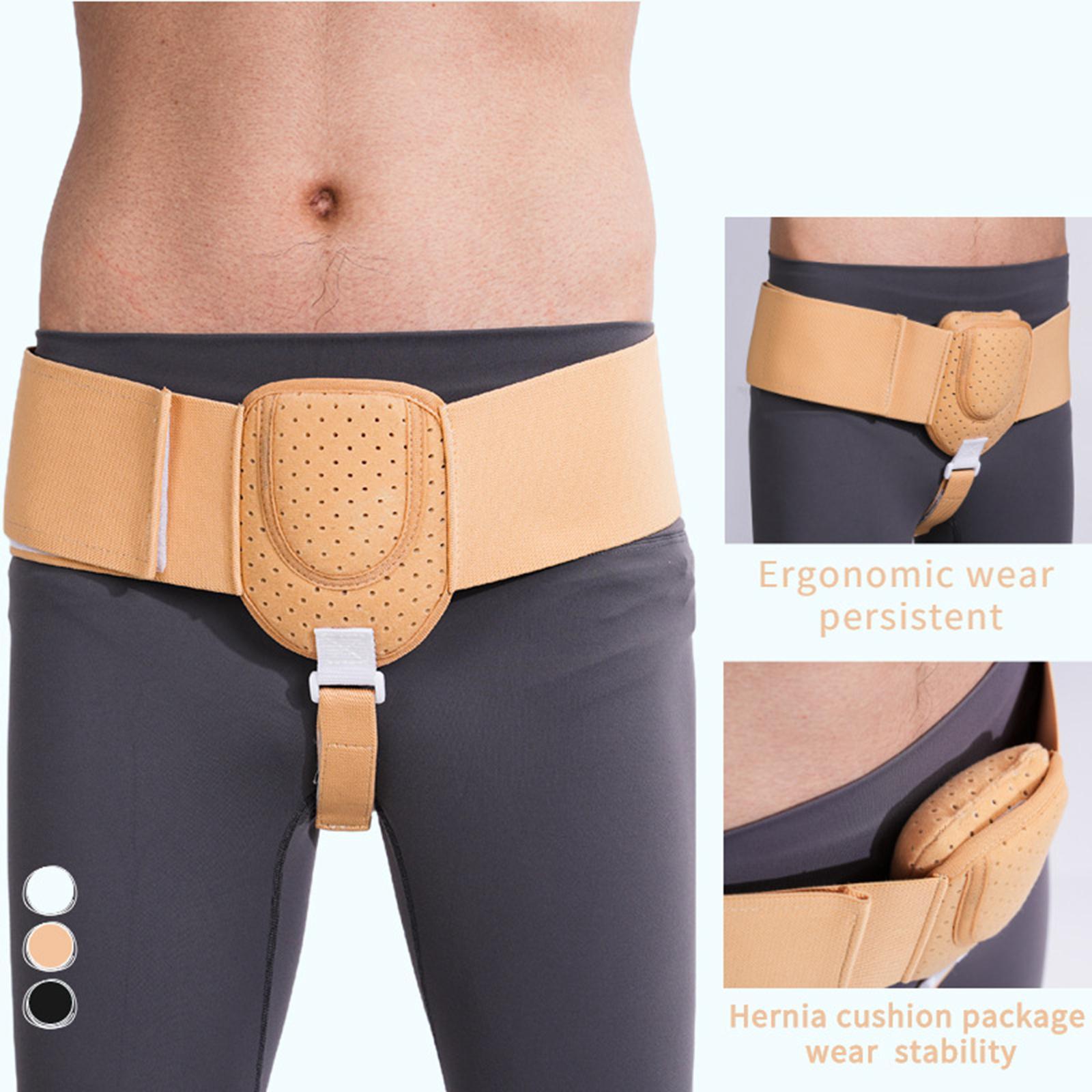 Groin Hernia Support Belt Hernia Belt Removable Pad Hernia Guard for Left