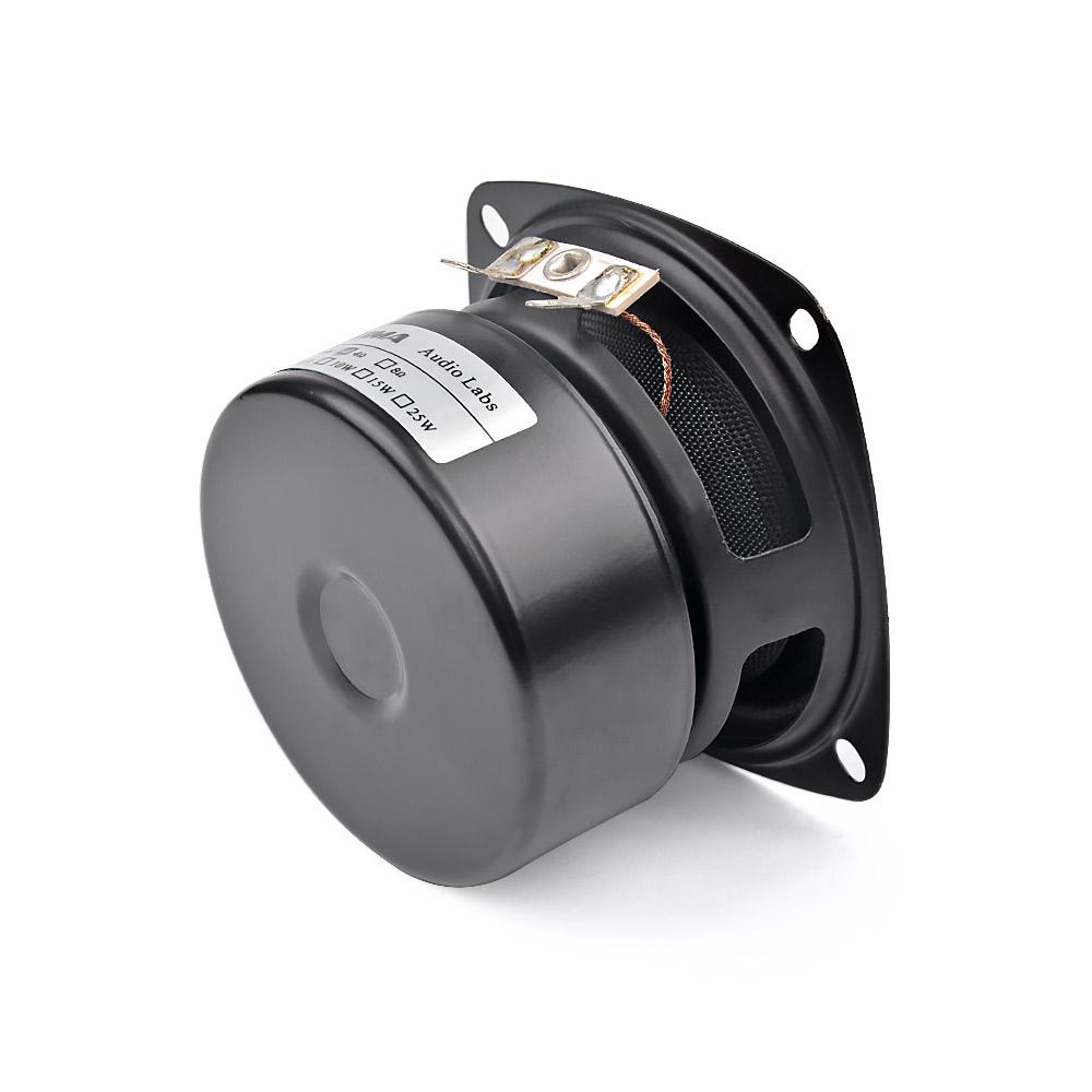Aiyima 2pcs loa âm thanh toàn bộ 3 inch 4 8 ohm 20W loa âm thanh không thấm nước bằng kính khuếch đại máy phát điện Color: 8 Ohm Speaker