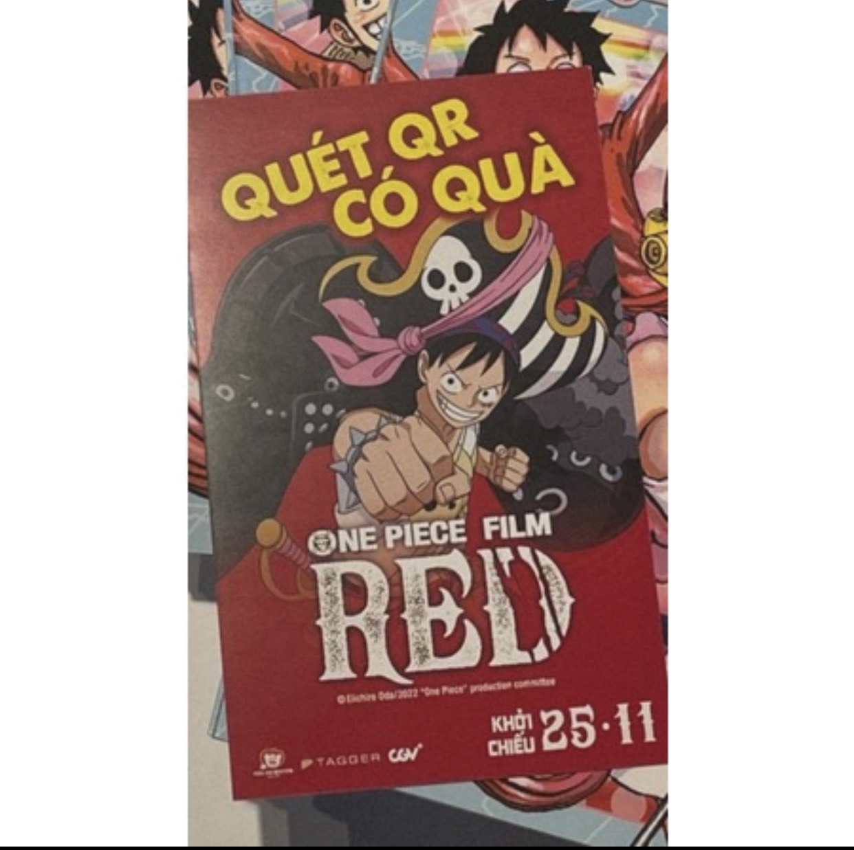 (One Piece Film Red) One Piece Uta 4/4  kèm thẻ QR