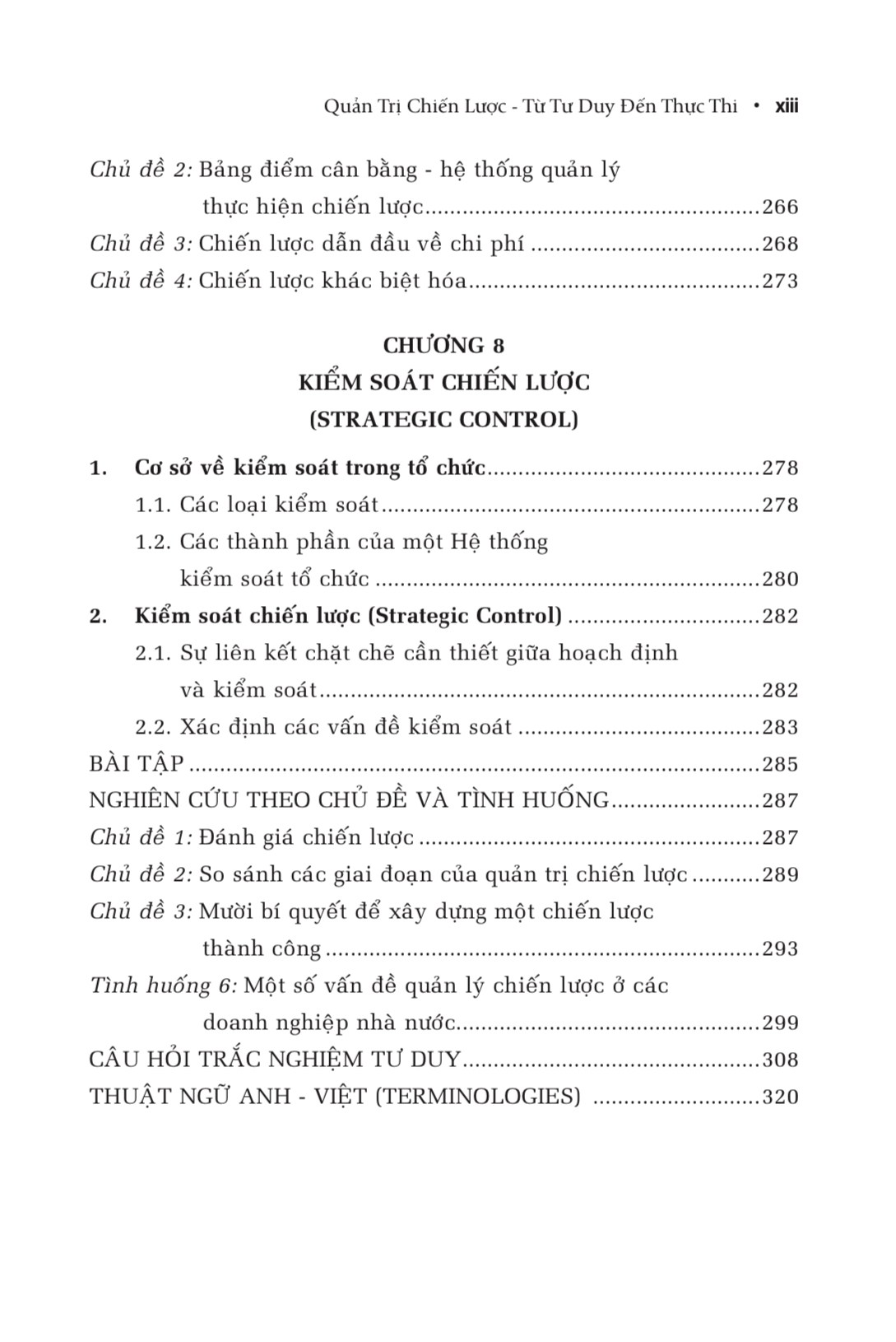 Quản Trị Chiến Lược Từ Tư Duy Đến Thực Thi