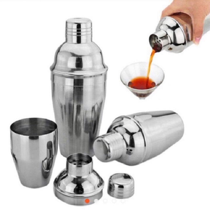 Bình Lắc Inox Pha Chế Trà Sữa Và Cocktail Nhiều Loại Dung Tích Cao Cấp