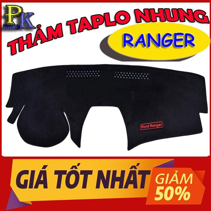 THẢM TAPLO NHUNG XE RANGER – CHỐNG TRƯỢT – CHỐNG NÓNG HIỆU QUẢ - CHUẨN FORM