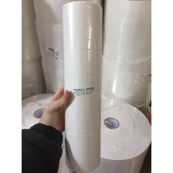 Tem nhiệt 75x100 mm, decal 7.5 x 10 in nhãn, in vận đơn, Giấy in Đơn Hàng, Giấy in Đơn,Giấy in nhiệt A7, in đơn