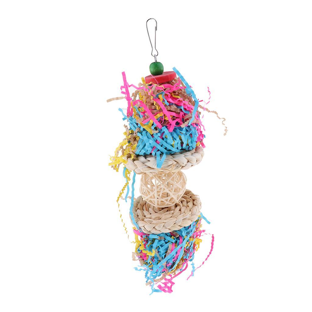 Hanging and Chewing Toys Bird Supplies for Birds Parrots