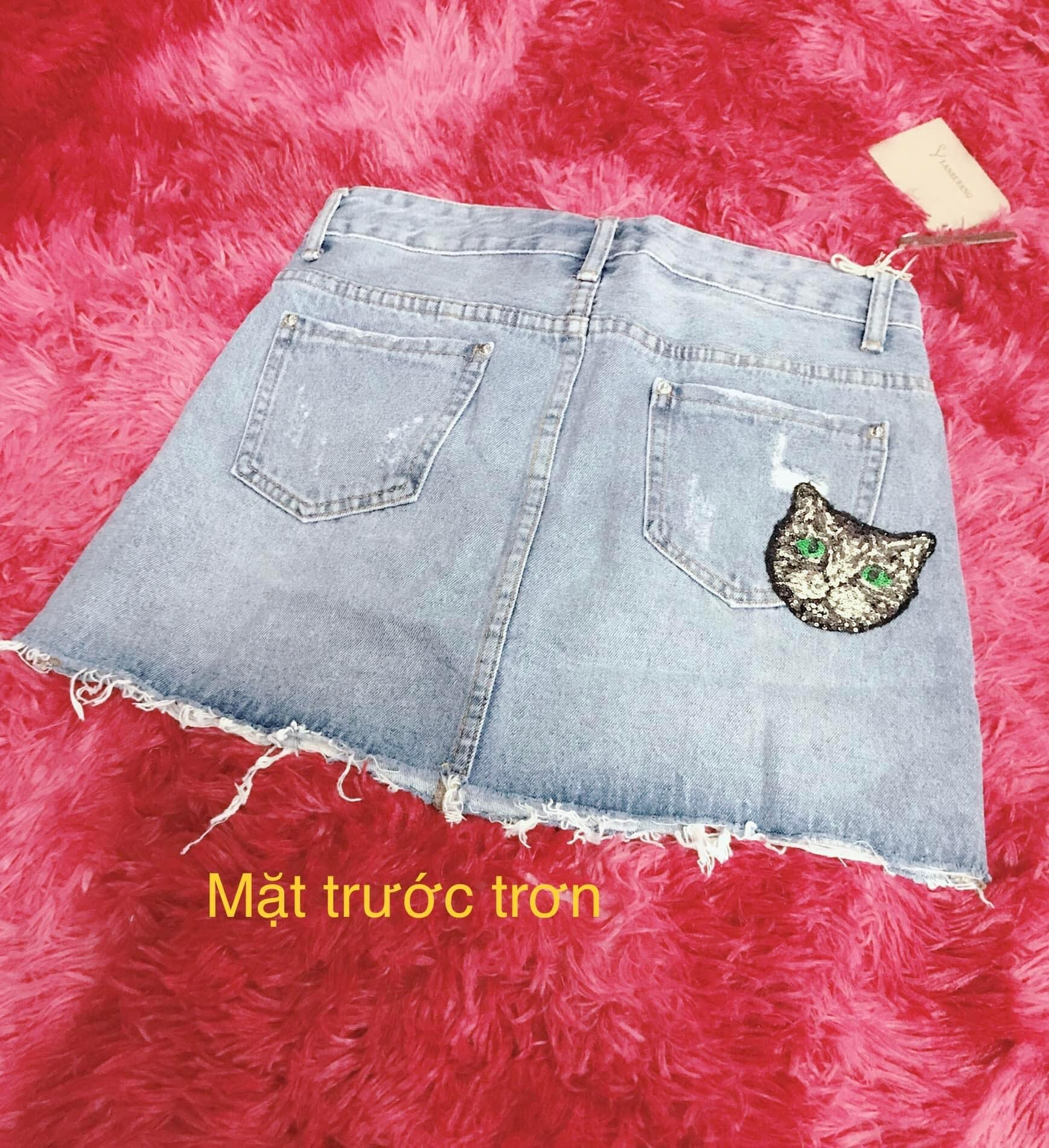 Chân váy jeans