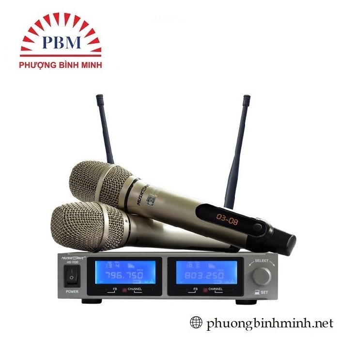 Micro karaoke MUSICWAVE HS1700 - Hàng chính hãng.