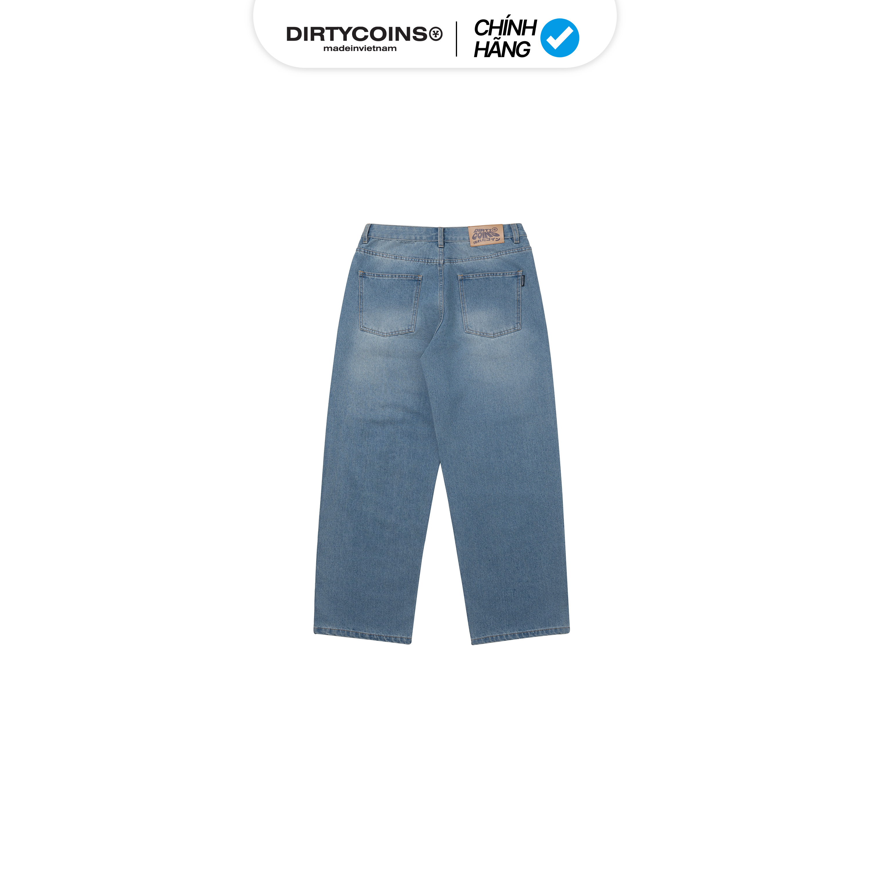 Quần DirtyCoins &quot;Y&quot; Embroidery Relaxed Denim Pants