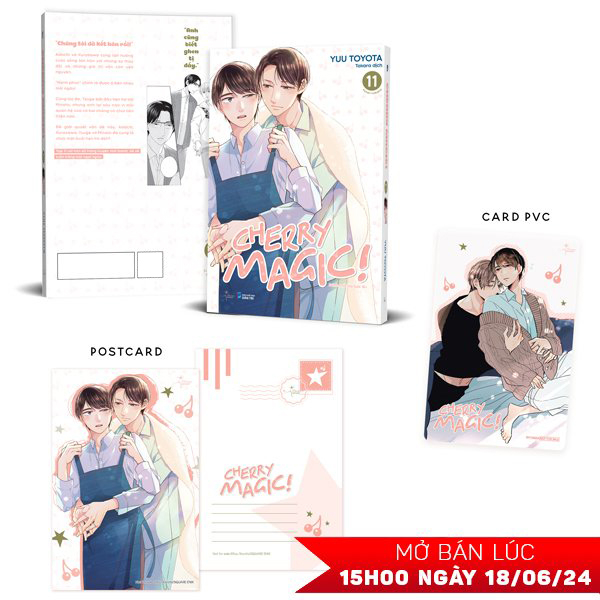 Cherry Magic - Tập 12 - Tặng Kèm Postcard 2 Mặt Bồi Cứng