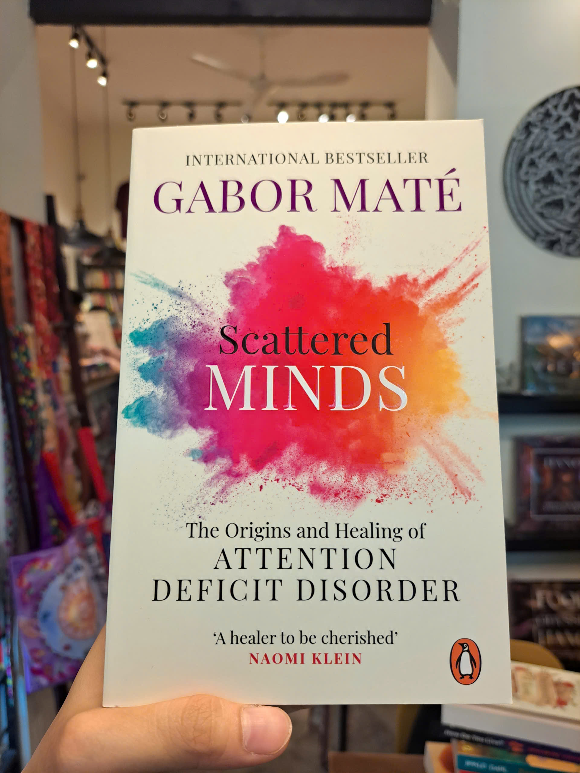 Sách - Scattered Minds by Gabor Maté | Psychology / Mental Health / Tâm lý học / Ngoại văn Nhập Khẩu