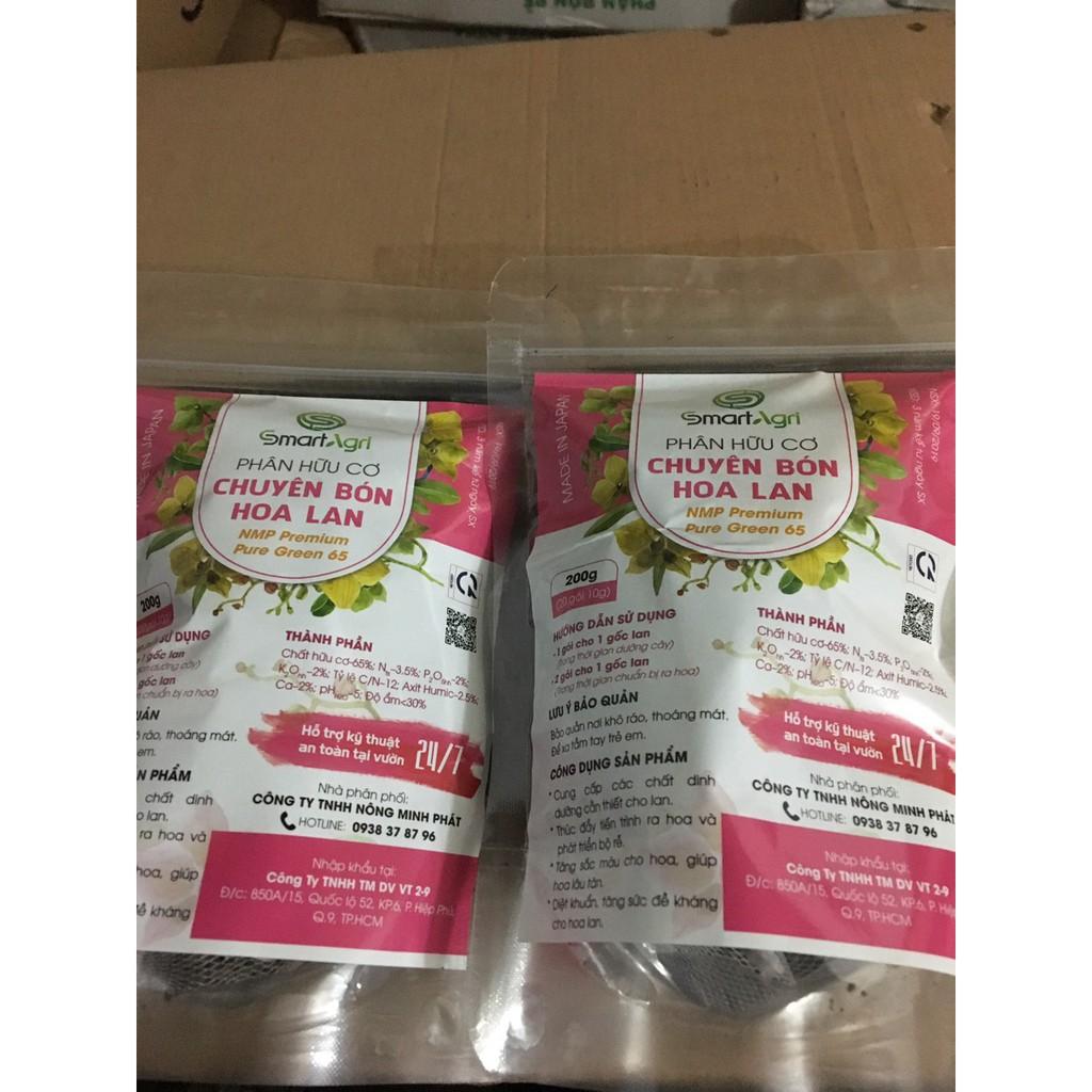 Combo 02 gói x20 túi phân hữu cơ Smart Agri tan chậm