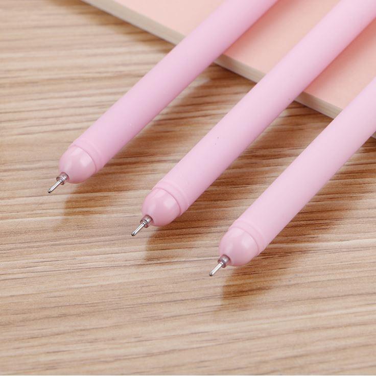 Bút Gel Nước Mực Đen Mèo Kitty Nhiều Màu H31