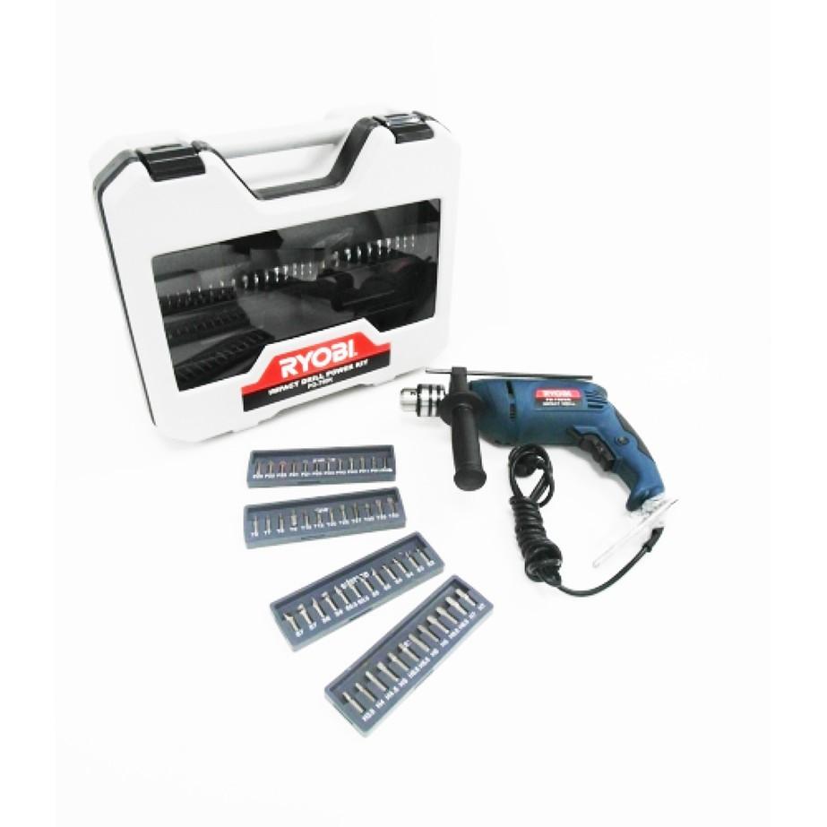 Bộ máy khoan cầm tay đa năng điện 750W RYOBI - PD-750K - Hàng Chính Hãng