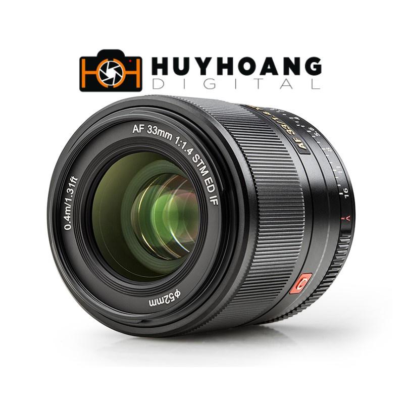 Ống kính Viltrox 33mm F1.4 Auto Focus cho Fujifilm Hàng Chính Hãng