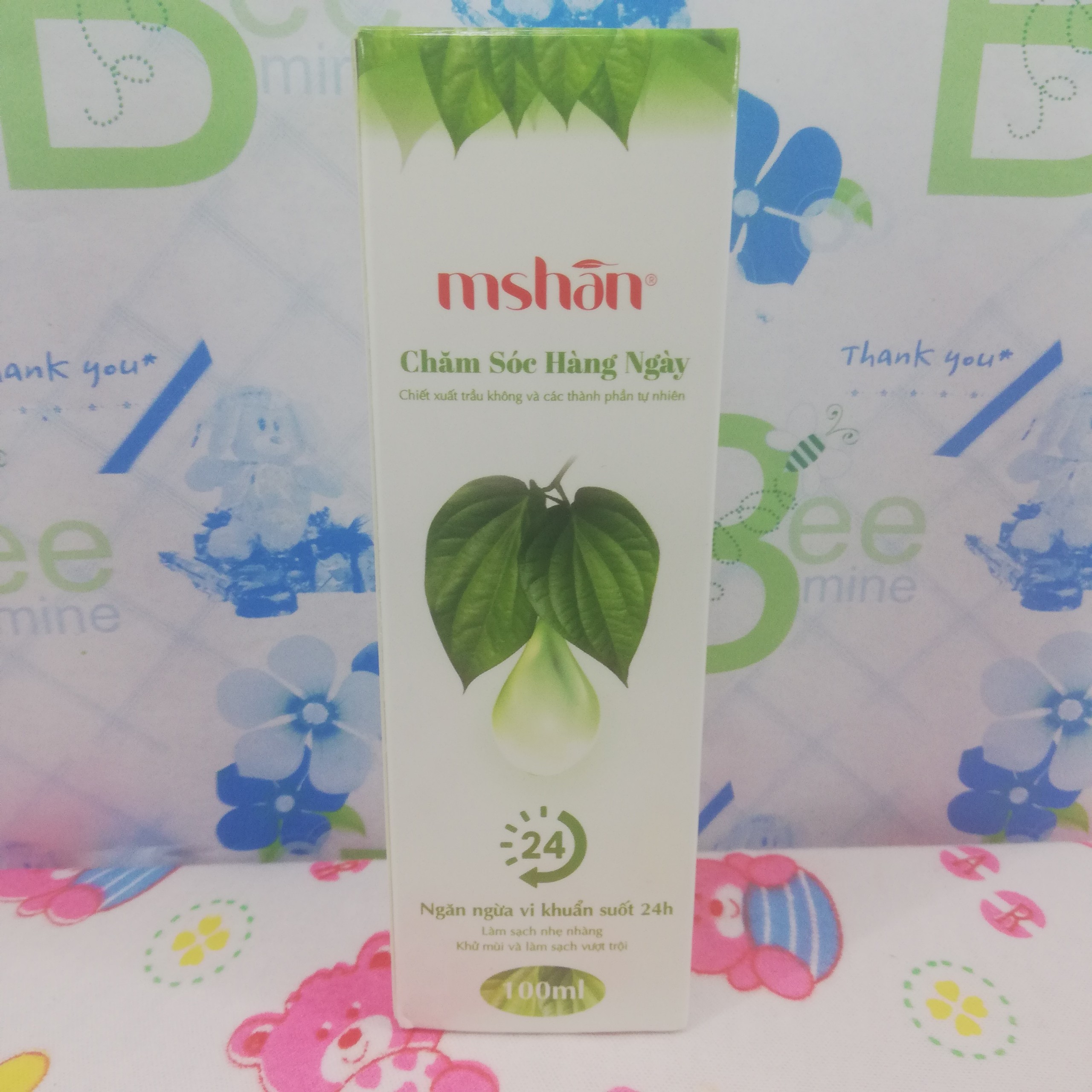 Dung dịch vệ sinh phụ nữ làm hồng và se khít vùng kín trầu không 100ml - Chính hãng