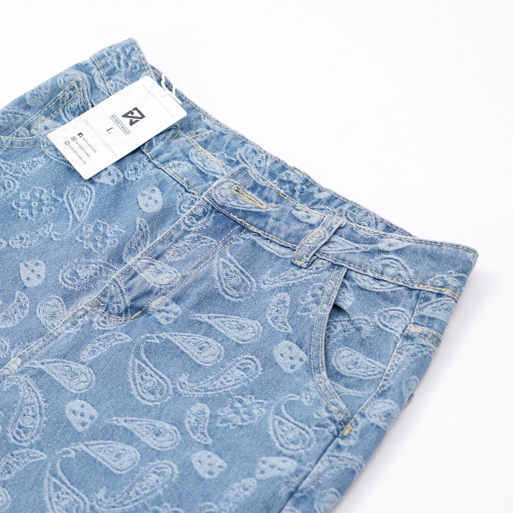 Quần Jeans Suông Paileys unisex N7 Basic nam nữ ống rộng oversize phong cách Hàn Quốc
