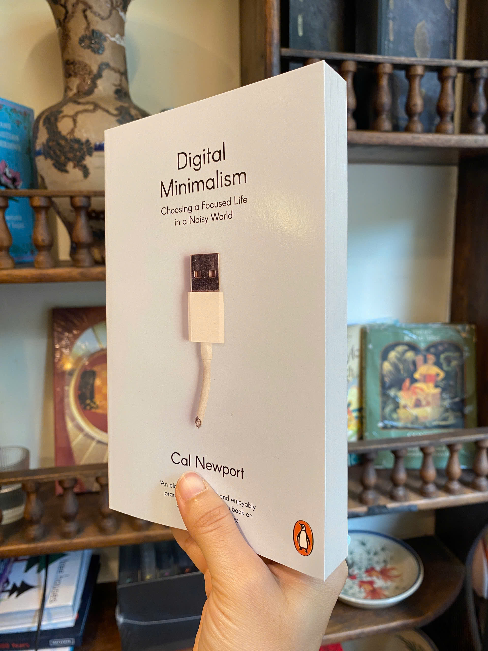 Sách - Digital Minimalism by Cal Newport - Business & Economics book in English - Sách Ngoại Văn