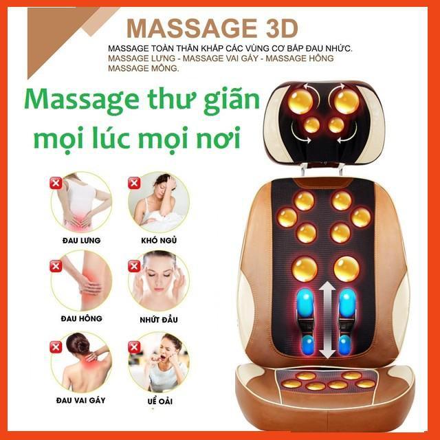 Khuyến mãi - Ghế Đệm Massage Đa Điểm Pad – 3DS