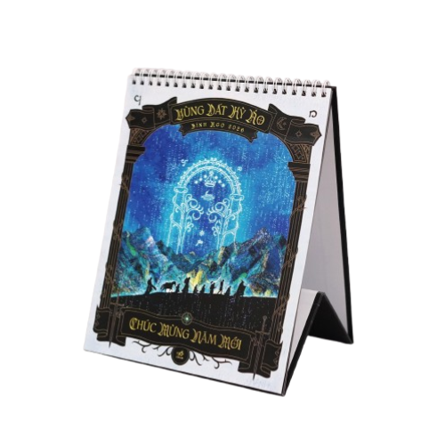 Bộ Lịch “Vùng Đất Kỳ Ảo” – Hành Trình Qua Trung Địa