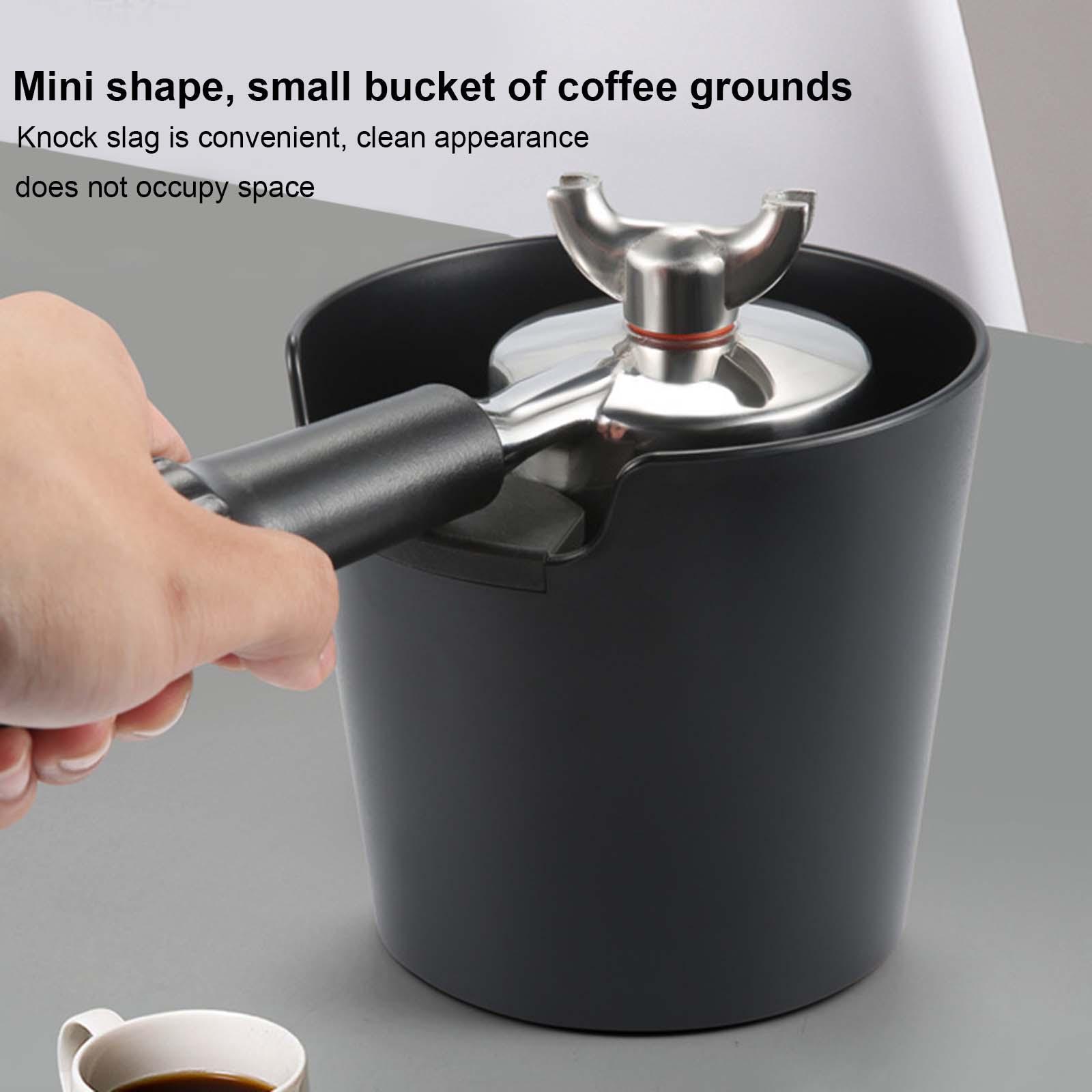2 in 1 Coffee Knock Box Coffee Grounds Bucket Removable for Coffee Machine
