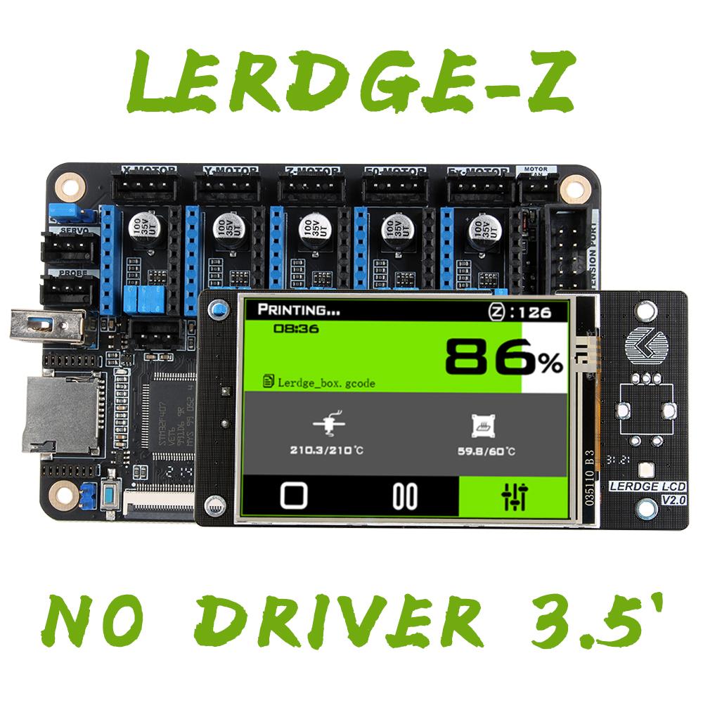 LERDGE-Z 3D Máy In Ban 32bit cho bảng điều khiển phần bo mạch chủ với STM32 CÁNH TAY 32 Bit Mainboard tmc2208 lv8729 TMC2209