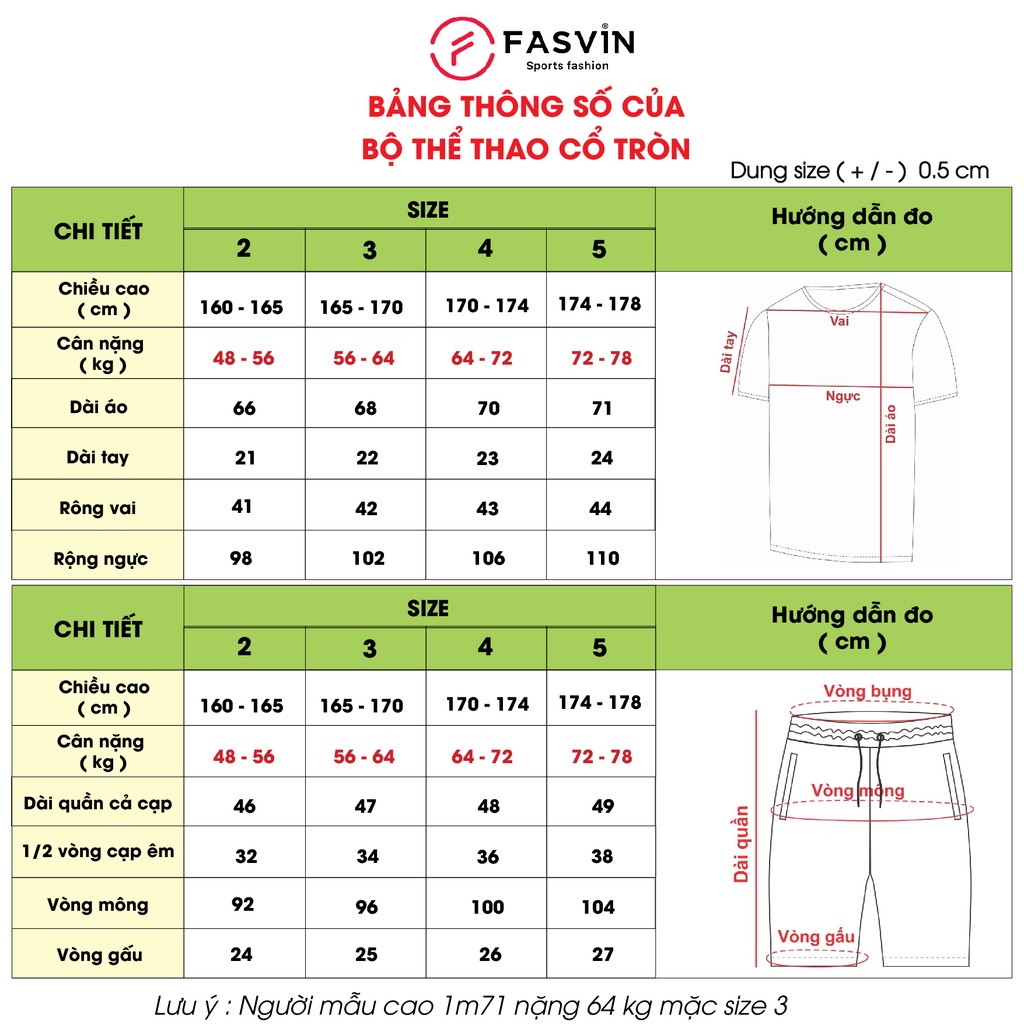 Bộ Quần Áo Thể Thao Nam FASVIN TS24625+Q25475.HN Hàng Nhà Máy Chất Liệu Mềm Mại Phom Dáng Đẹp
