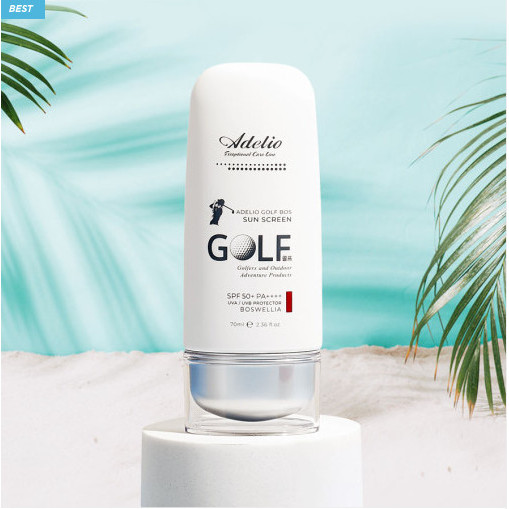 Adelio Golf Bos Sunsreen - Kem Chống Nắng Không Thấm Nước, Chống Lão Hóa SPF 50+ PA++++ 70ml