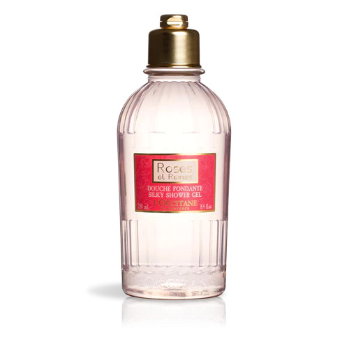 Gel tắm L'Occitane Roses et Reines Silky 250ml/ Rose Et Reines Silky &amp; Shower Gel 250ml