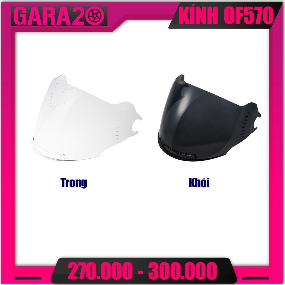 KÍNH CHẮN MŨ LS2 OF570 (KHÔNG BAO GỒM MŨ BẢO HIỂM) - GARA20