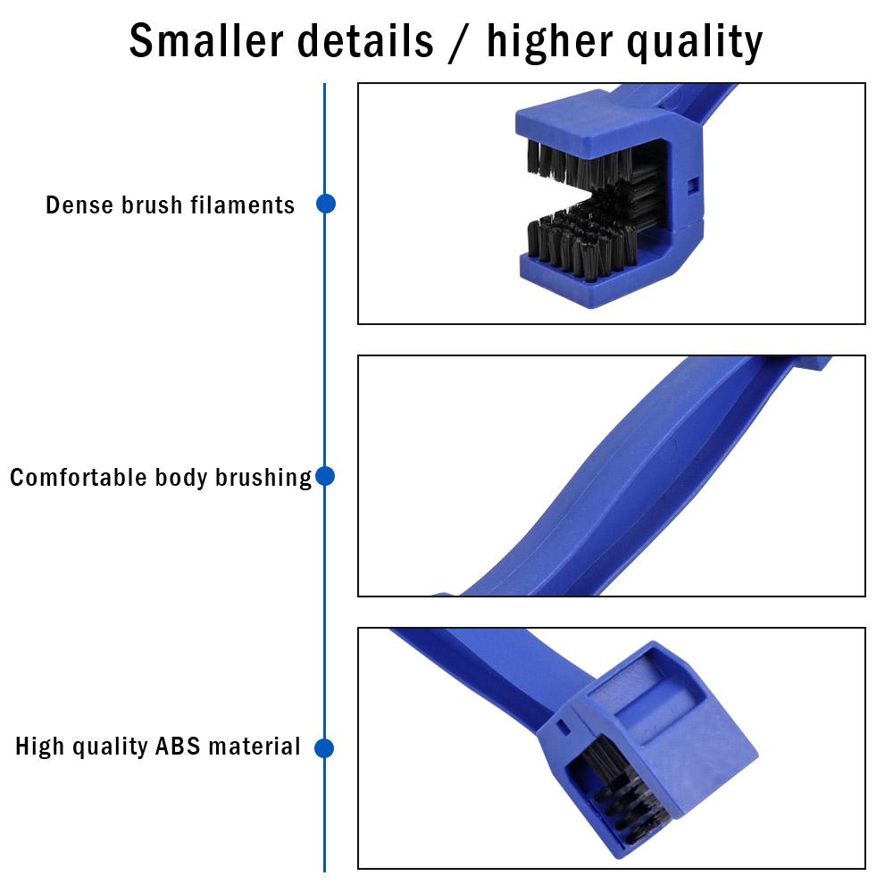 Đa Năng Nhựa Bàn Chải Sạch Gear Grunge Bàn Chải Xe Điện Cho Xiaomi M365 PRO Mi3 Ngoài Trời Bụi Chà Bisiklet Dụng Cụ Color: Black