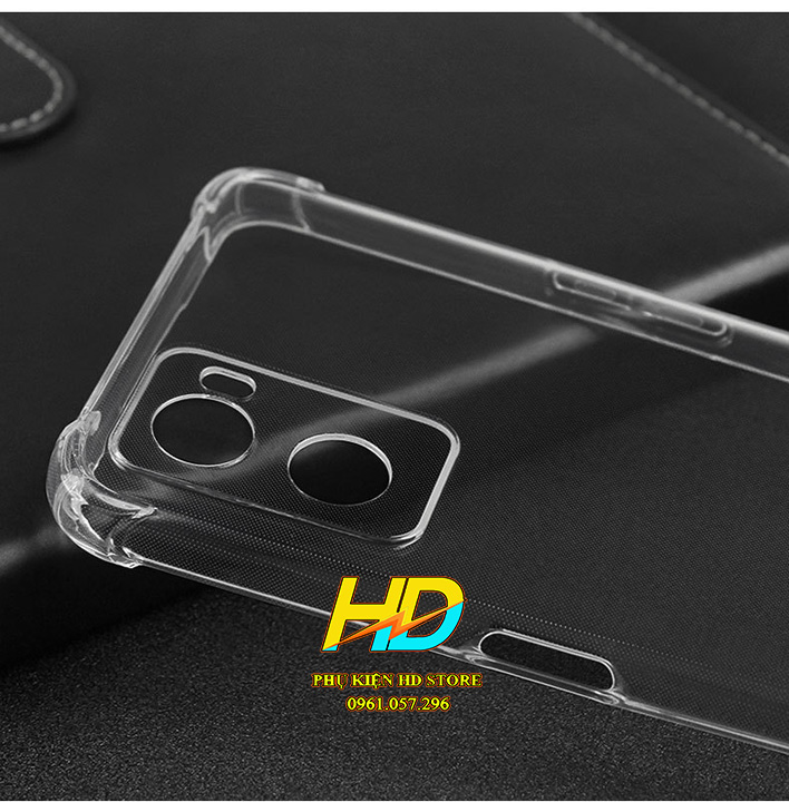Ốp Lưng Dành Cho OPPO A76/A36 Dẻo Silicon trong suốt, Chống sốc, bảo vệ Camera