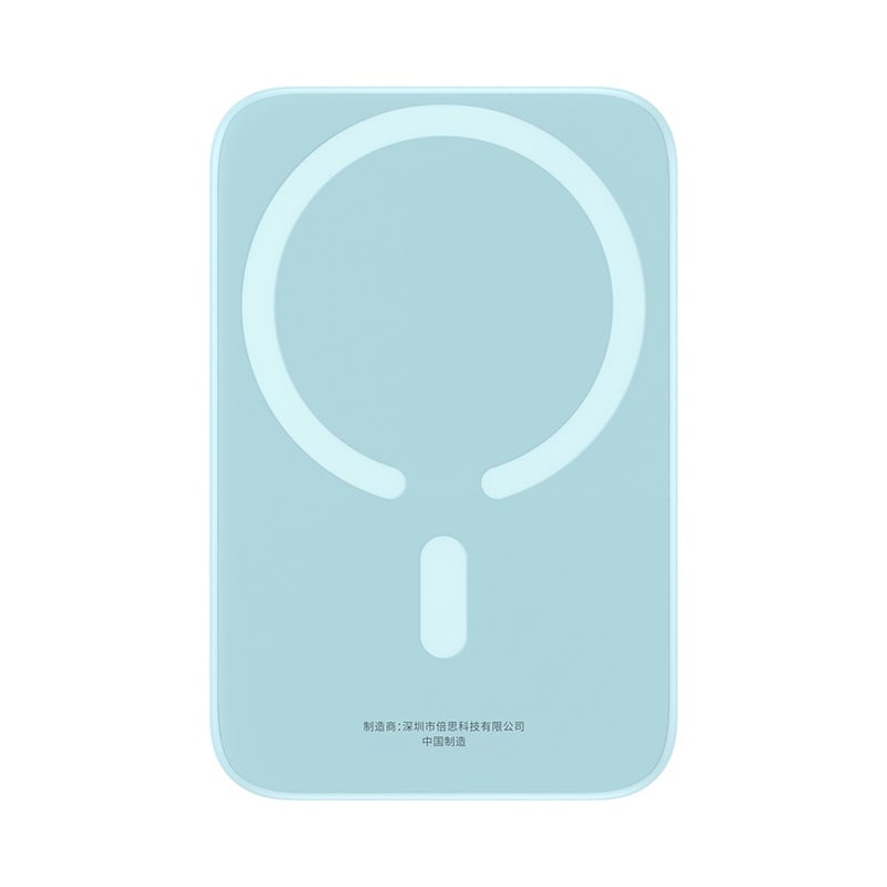 Pin Sạc Dự Phòng Không Dây Tích Hợp Nam Châm Baseus Magnetic Mini Air Wireless Fast Charge Power Bank 6000mAh 20W - Hàng chính hãng