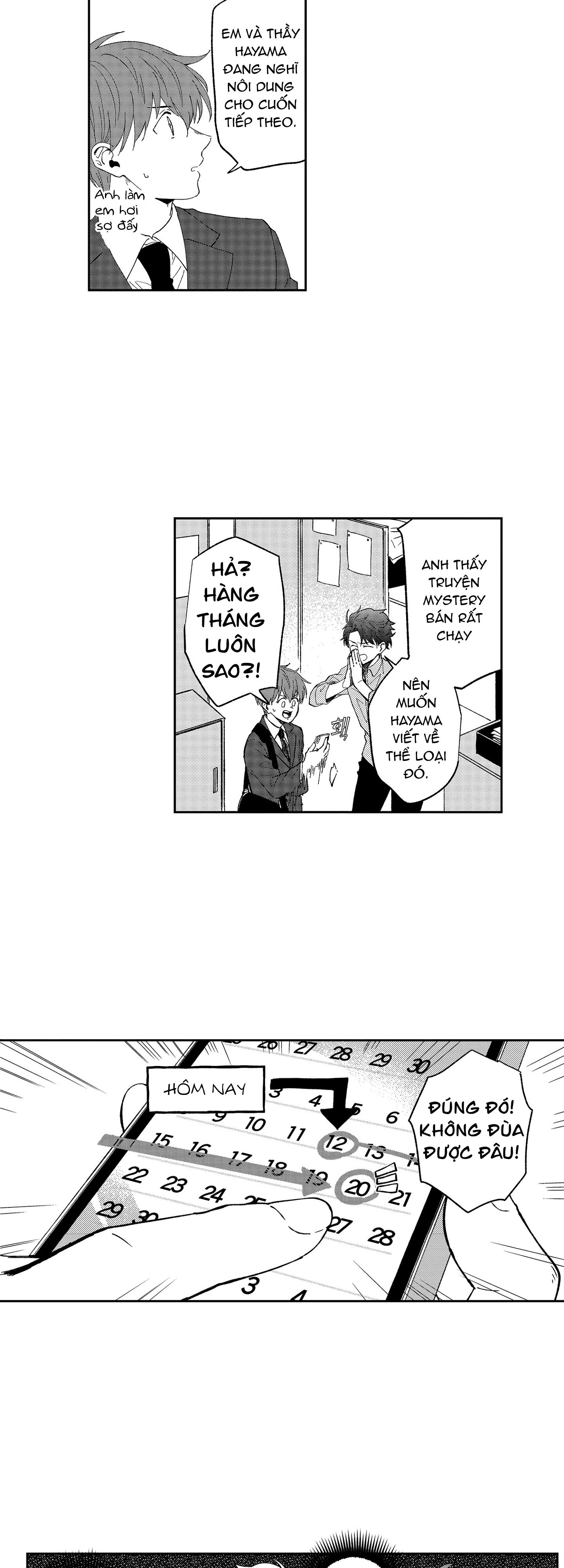 làm gối cho thầy hayama chapter 3.2 5