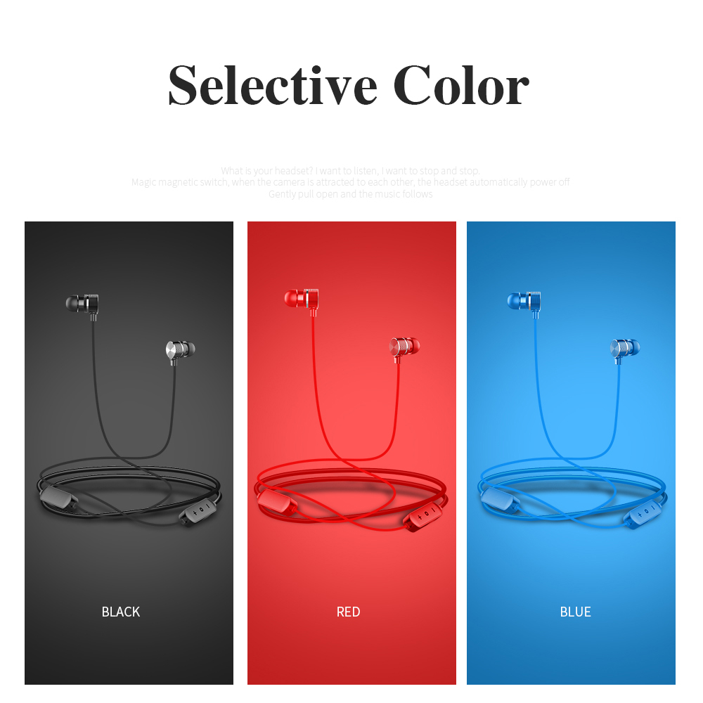 Tai Nghe Nhạc H8 BT Không Dây Có Móc Tai Điều Khiển Từ Tính Thiết Kế 3D