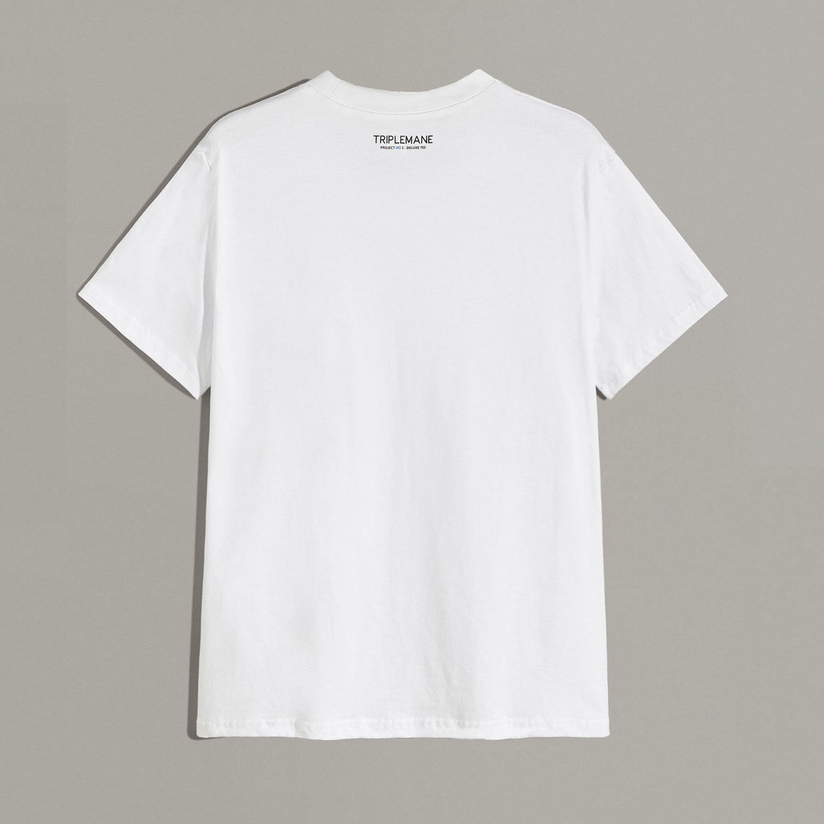 Áo thun cộc tay nam nữ Unisex NO1 Deluxe Tee - White- vải 100% Cotton Premium thoáng mát không bai xù, co giãn 2 chiều, định lượng lên đến 260gsm