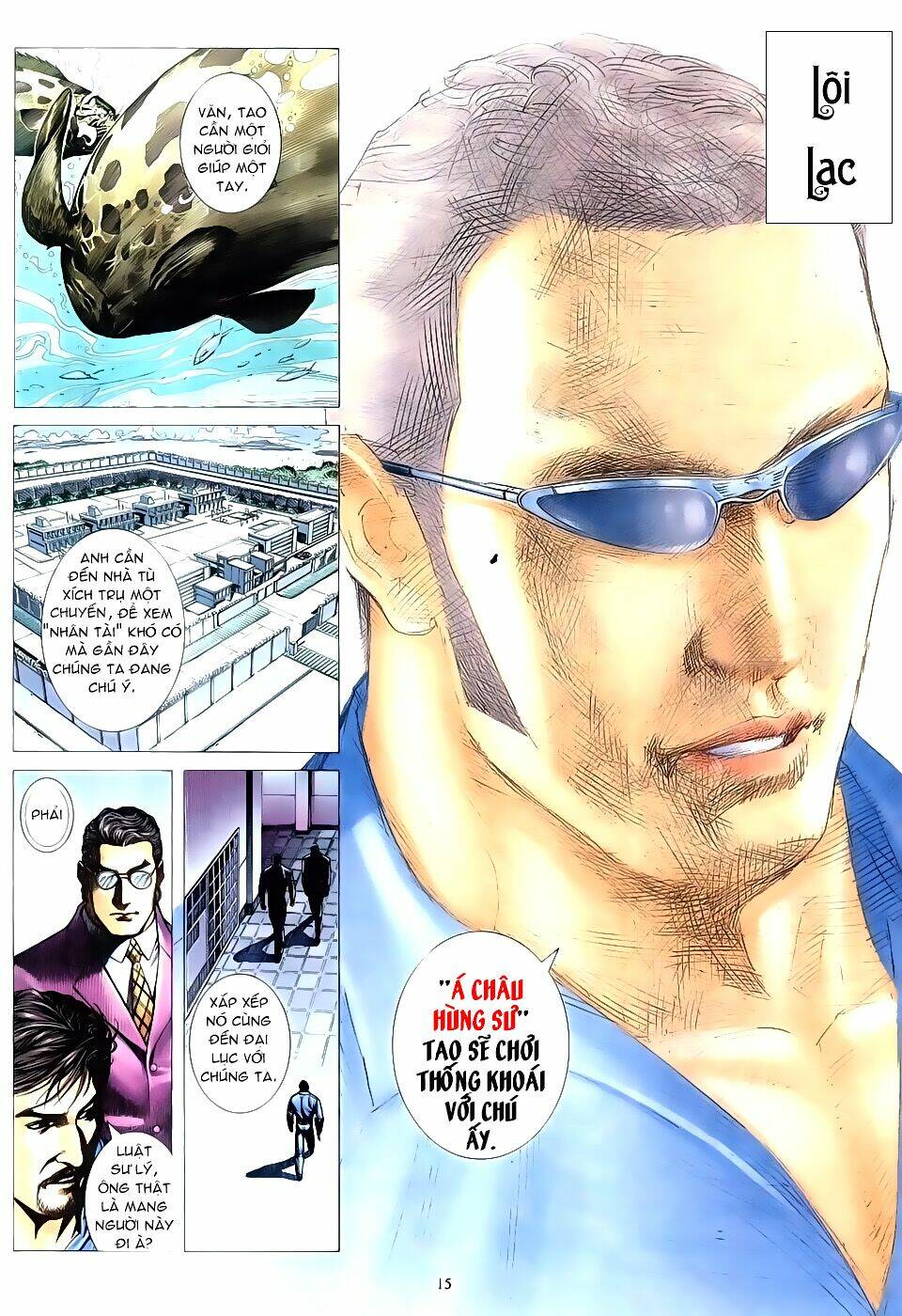 hổ cuồng long chapter 1 14