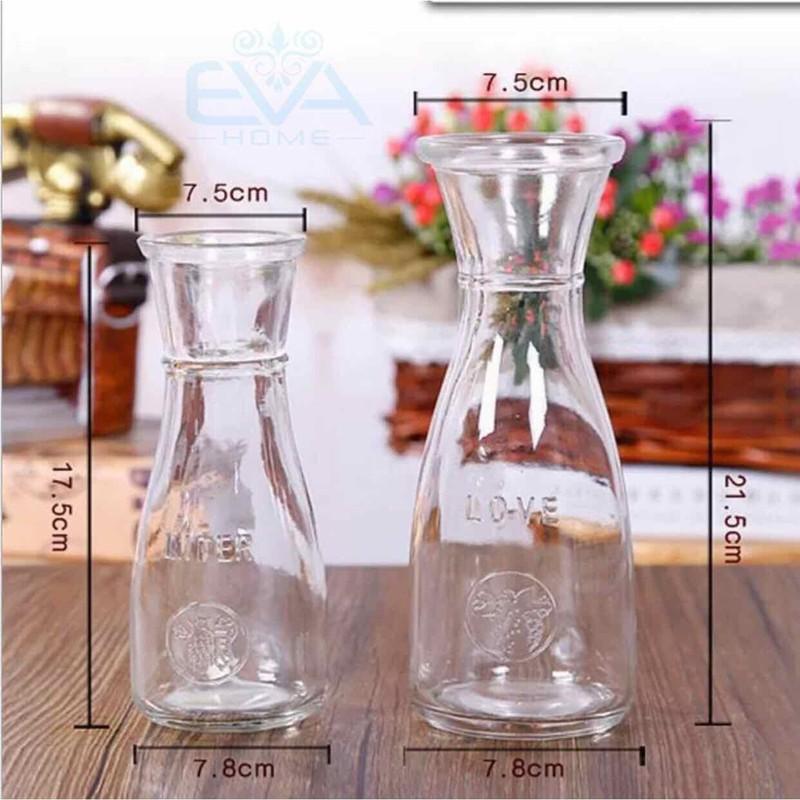 Bình thả hạt, bình cắm hoa eo nhỏ