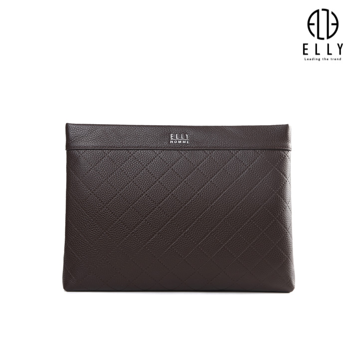 TÚI CLUTCH NAM DA THẬT ELLY HOMME – ECM13